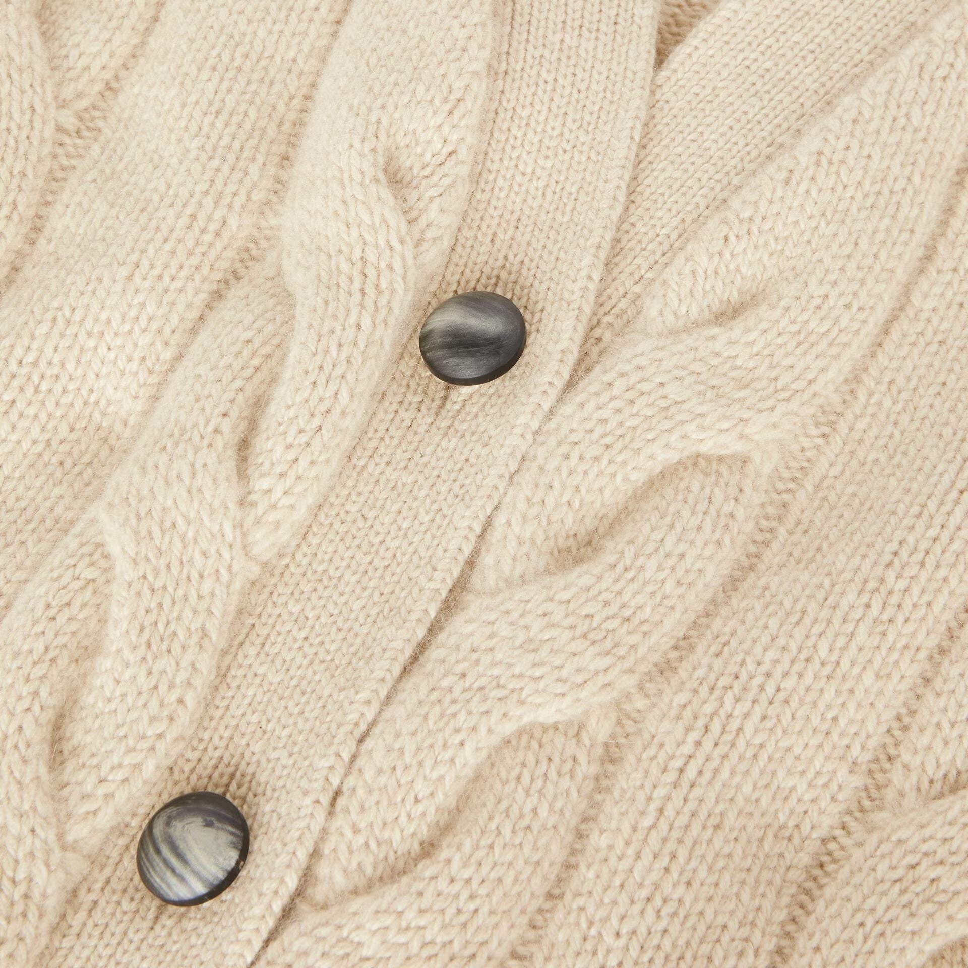 Loro Piana Napier Cardigan in Baby Cashmere Coarsehair