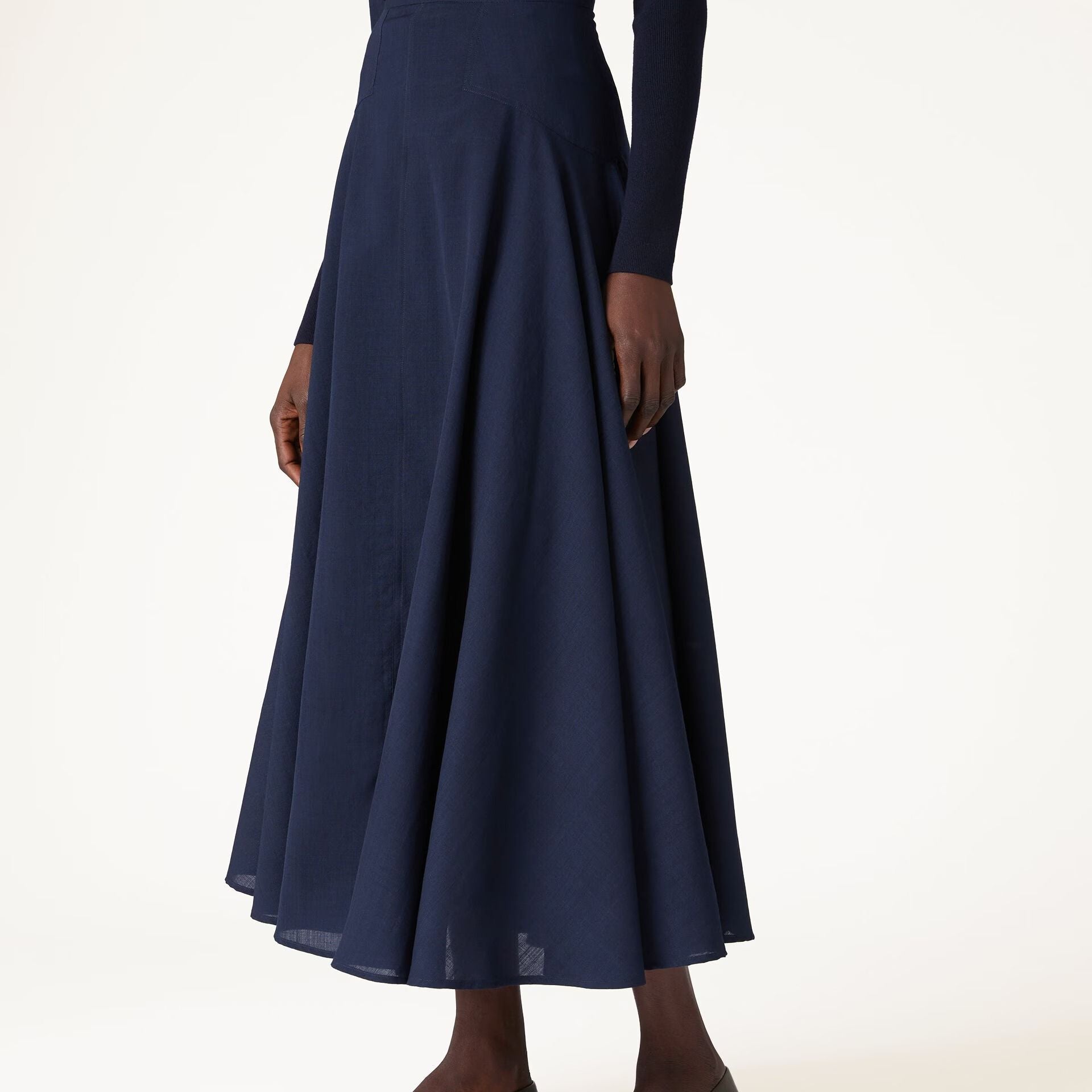 Loro Piana Flavia Skirt in Wool