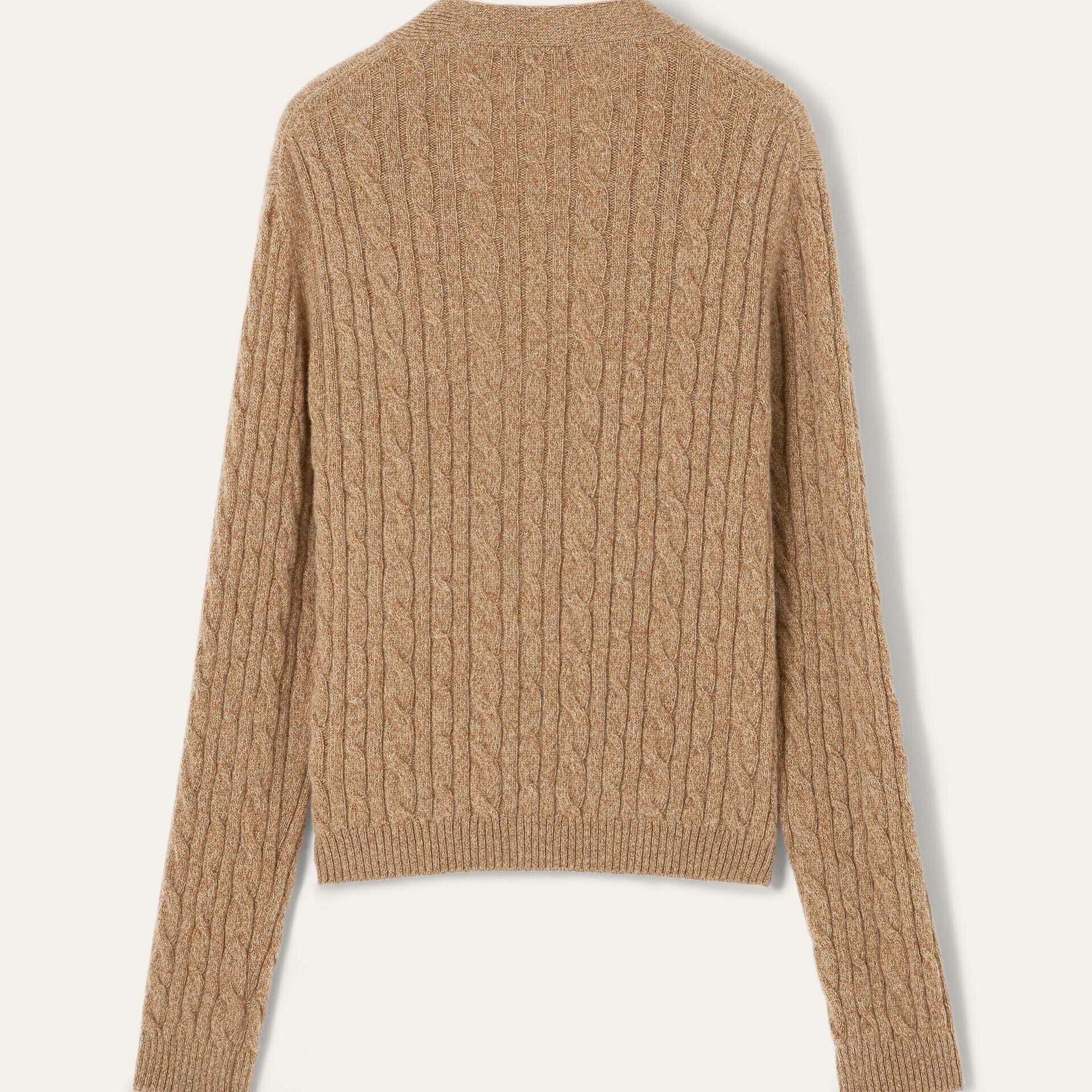 Loro Piana Treccia Cardigan in Baby Cashmere