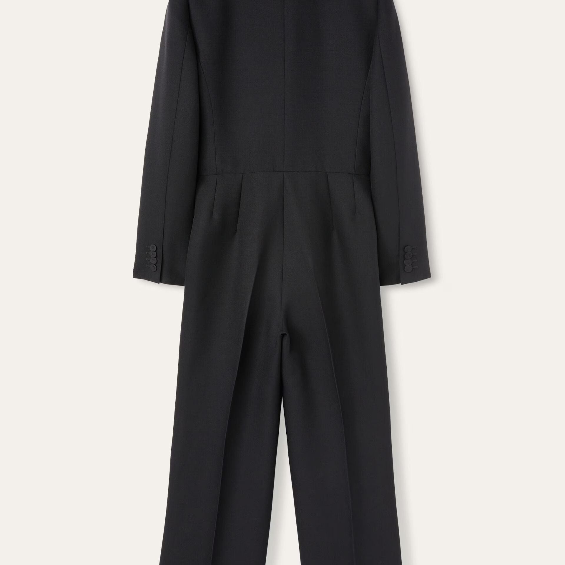Loro Piana Sabine Jumpsuit in Virgin Wool, Silk