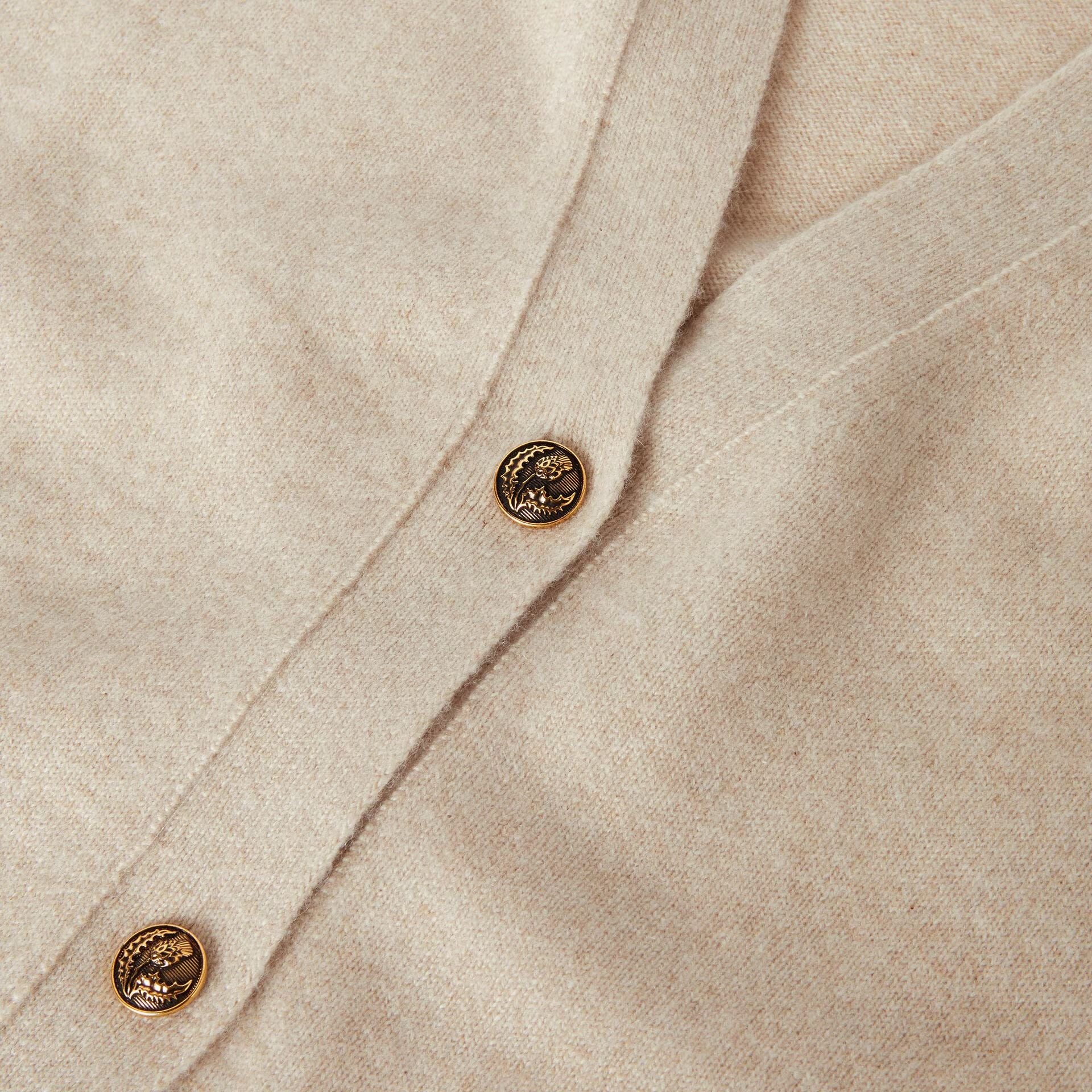Loro Piana Classic Cardigan in Baby Cashmere