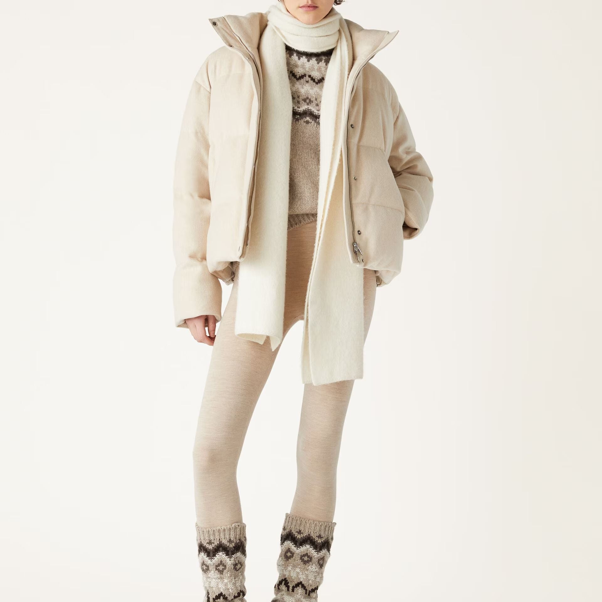 Loro Piana Jools Puffer Jacket in Cashmere