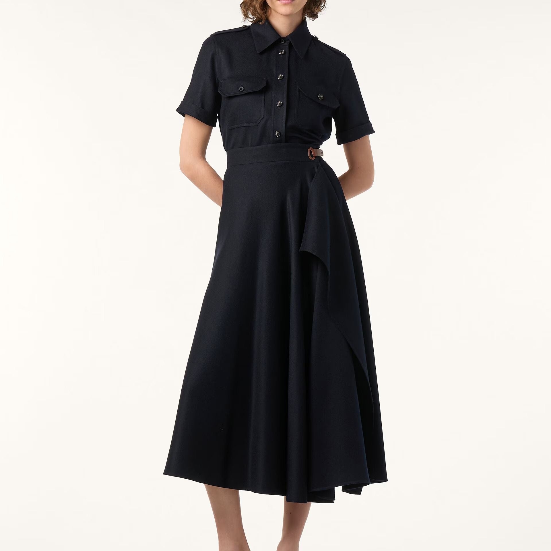 Loro Piana Violet Loro Piana Royal Lightness® Skirt in Loro Piana Royal Lightness®