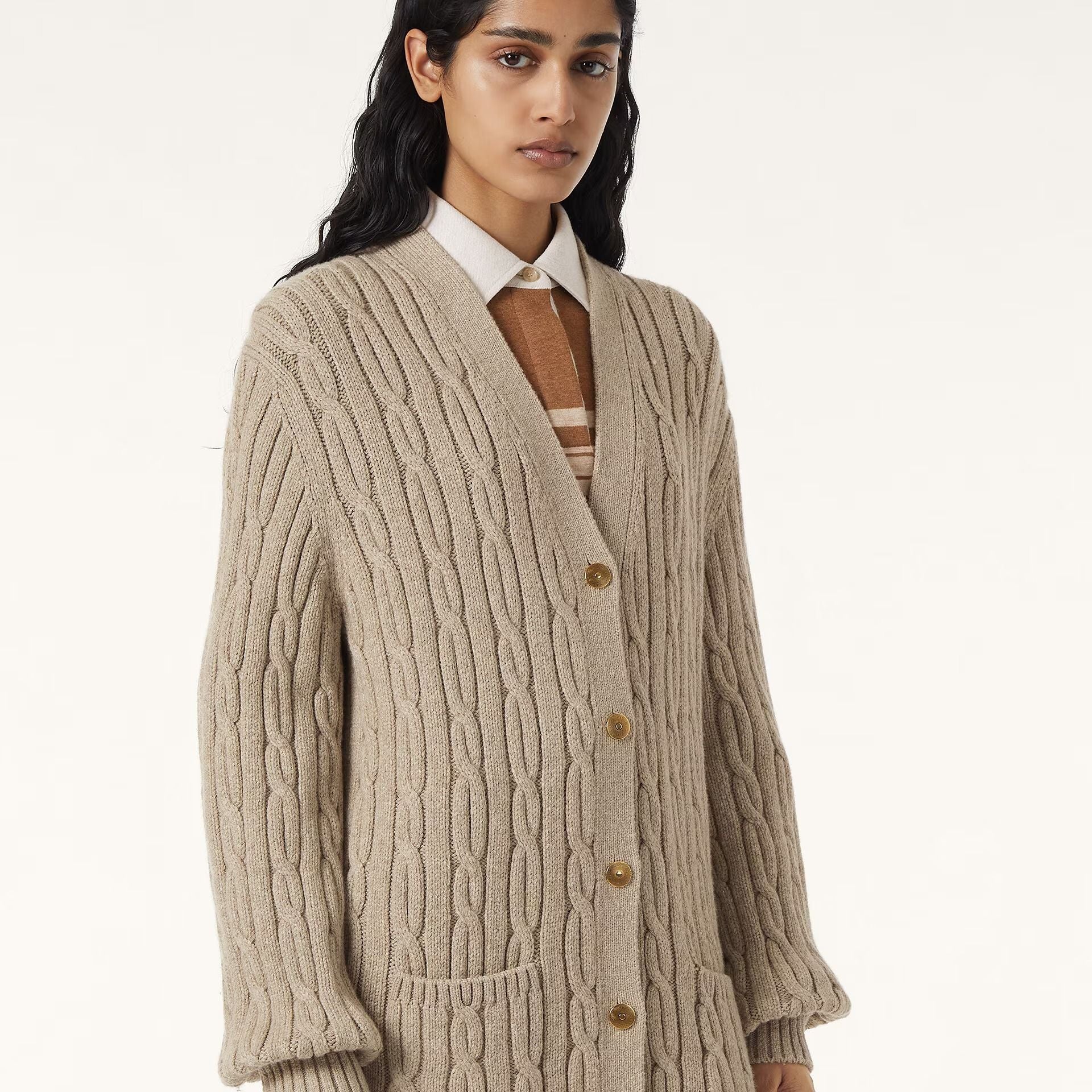 Loro Piana Napier Firefly Cardigan in Cashmere