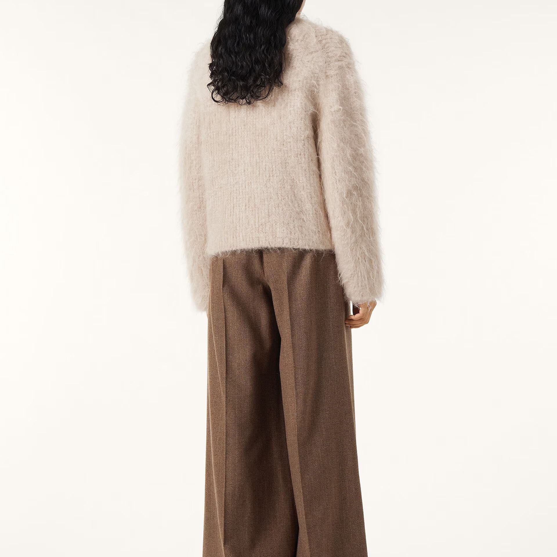 Loro Piana Cherry Hill Cardigan in Mohair, Cashmere