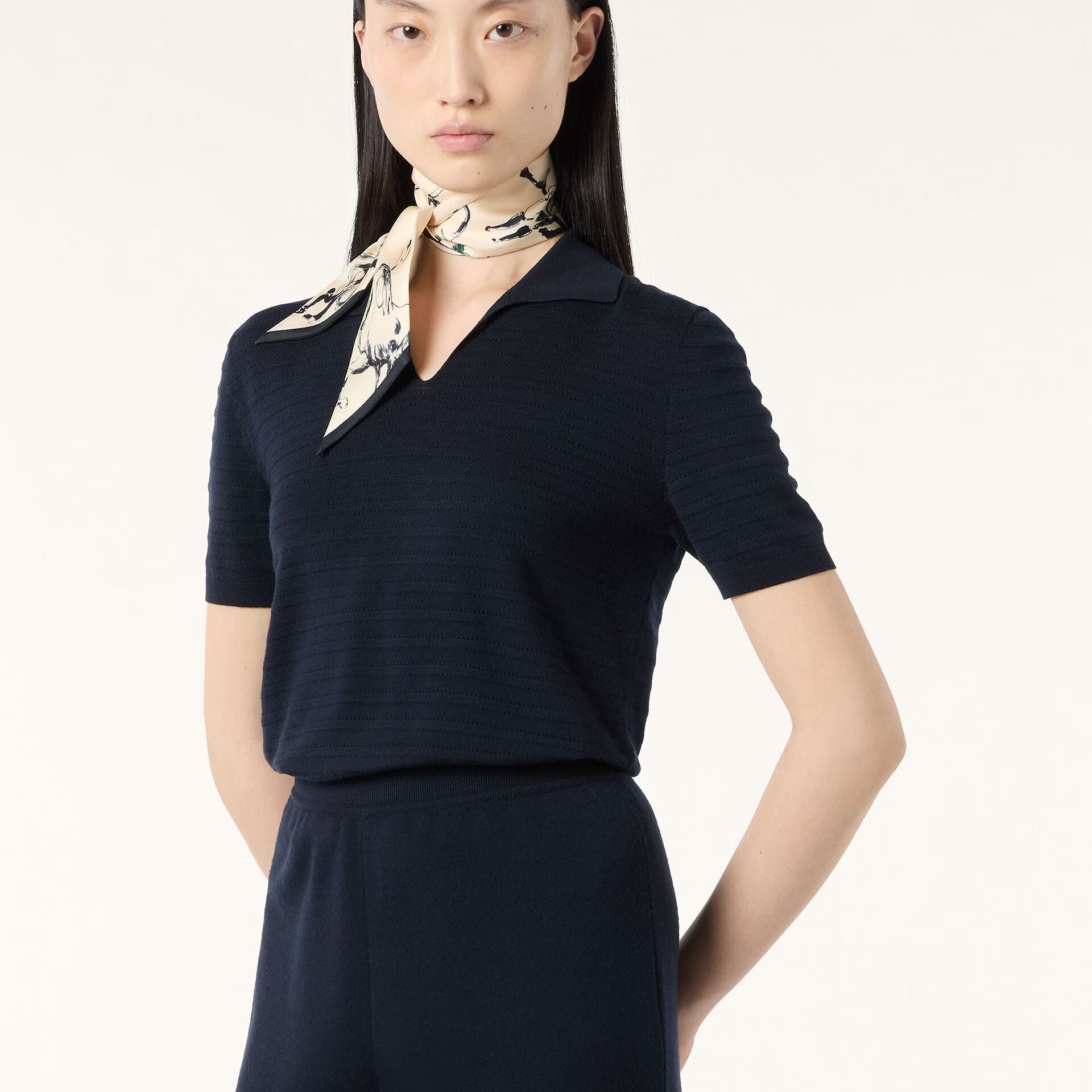 Loro Piana Touch Loro Piana Royal Lightness® Polo Shirt in Loro Piana Royal Lightness®