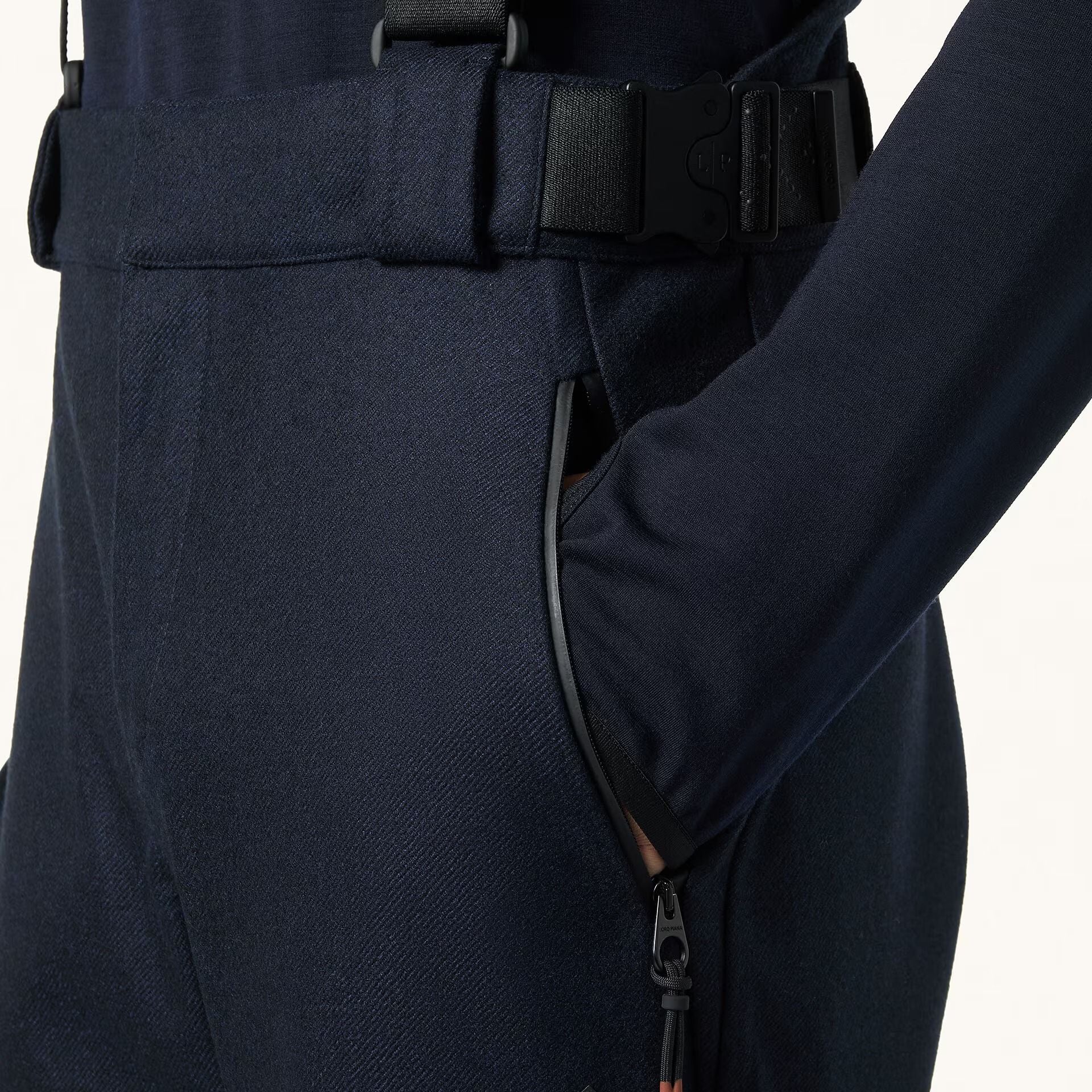 Loro Piana Brusson Salopettes in Virgin Wool, Cashmere - Clima System®