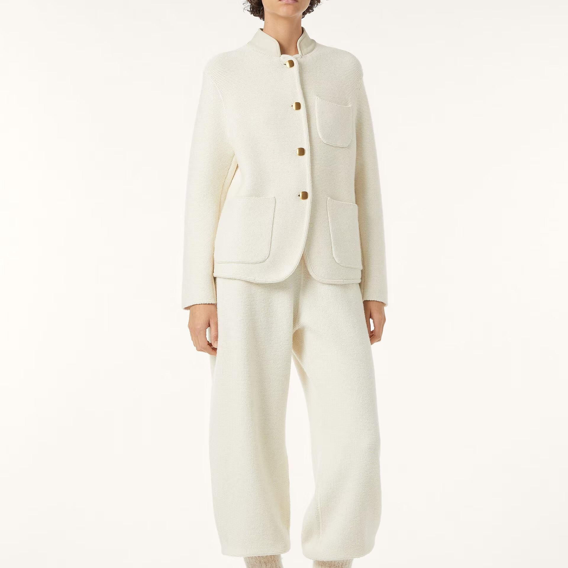 Loro Piana Arola Jacket in Cashmere, Abaca