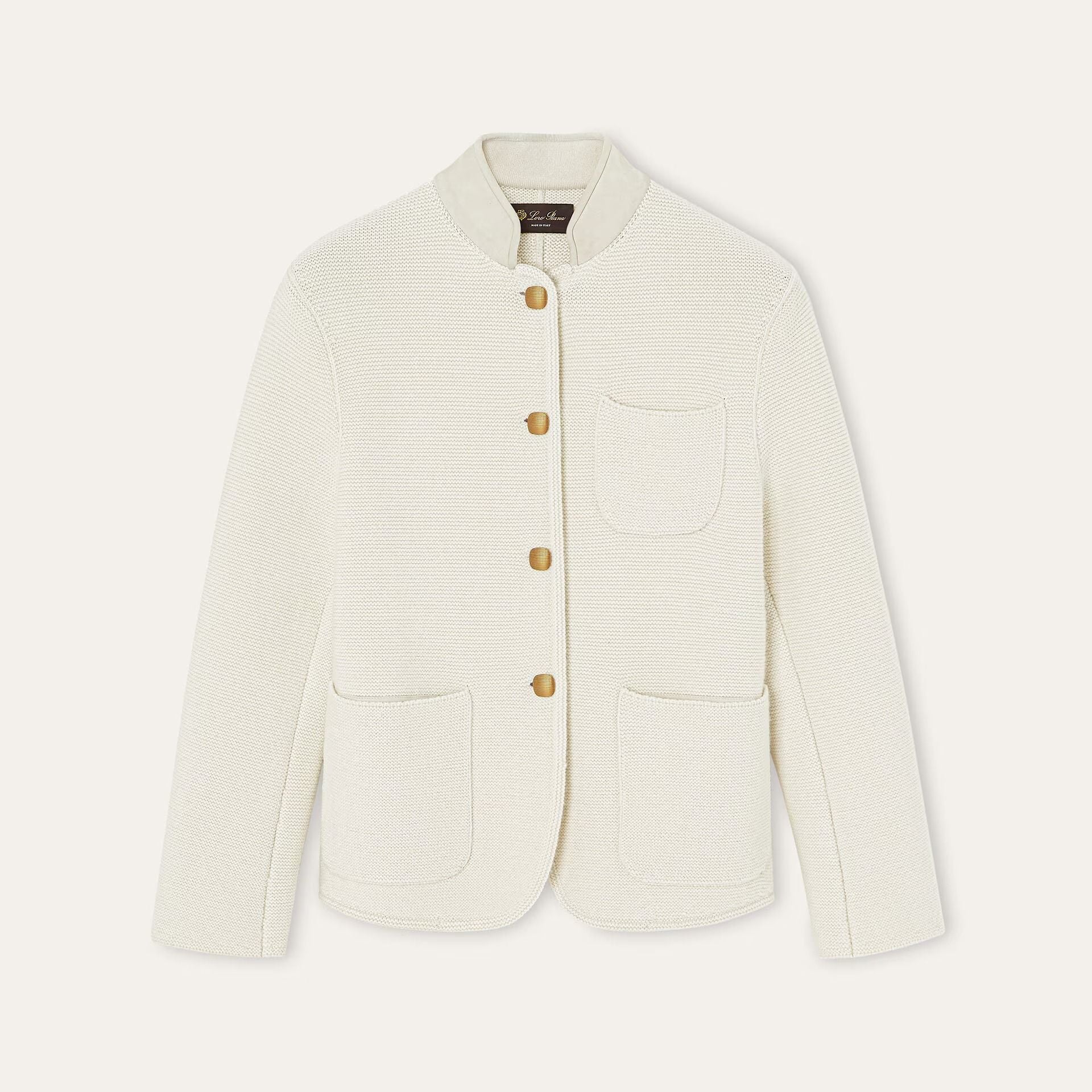 Loro Piana Arola Jacket in Cashmere, Abaca