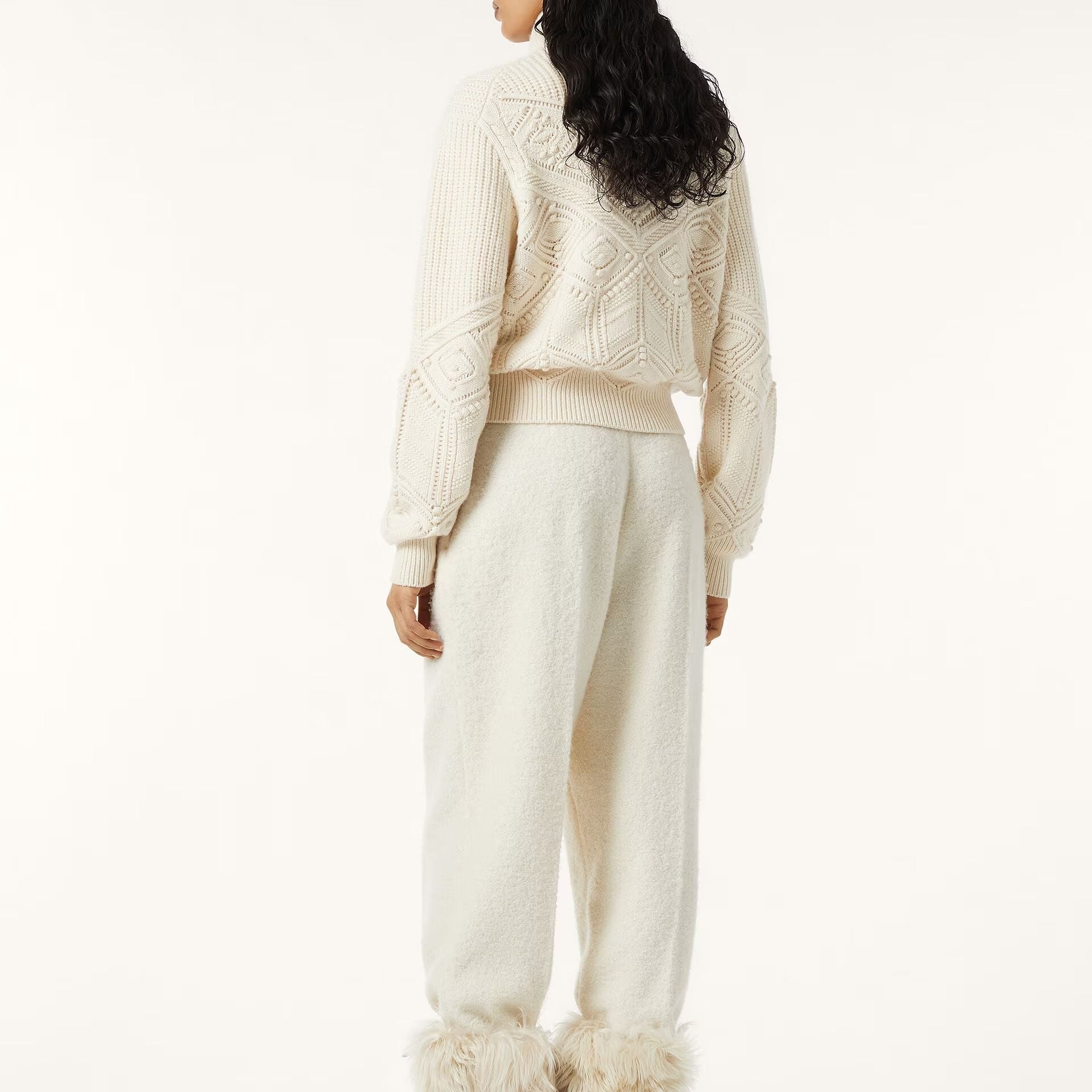 Loro Piana La Plagne Bomber Sweater in Cashmere