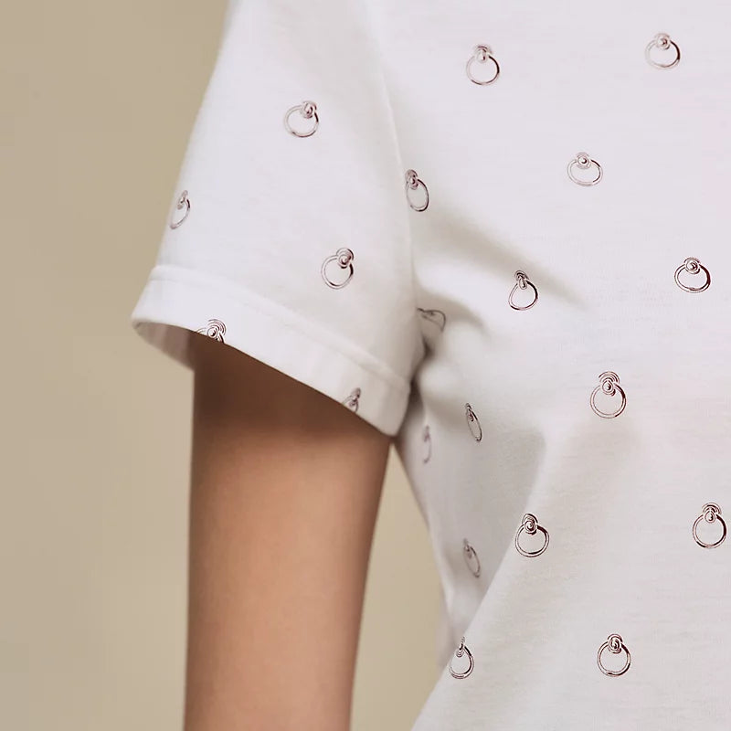 Hermès "Anneau Finesse" straight t-shirt