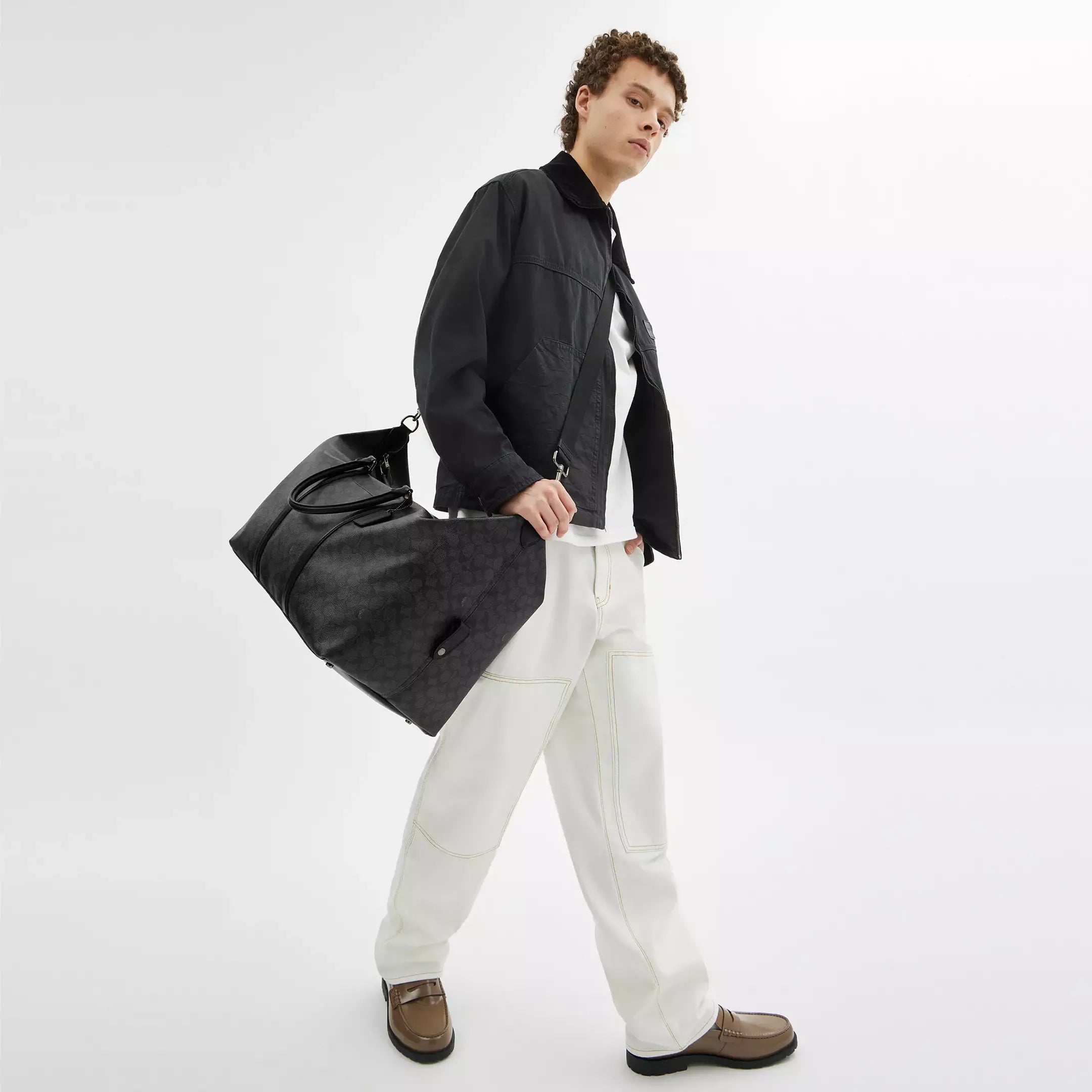 Coach Trekker Bag 52 In Signature Canvas