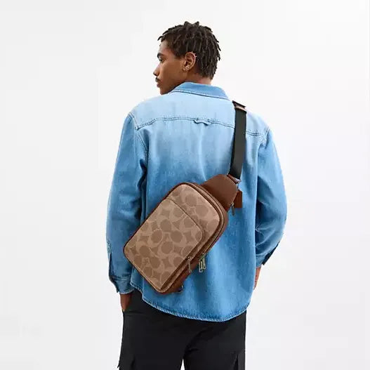 Coach Ethan Pack In Signature Canvas
