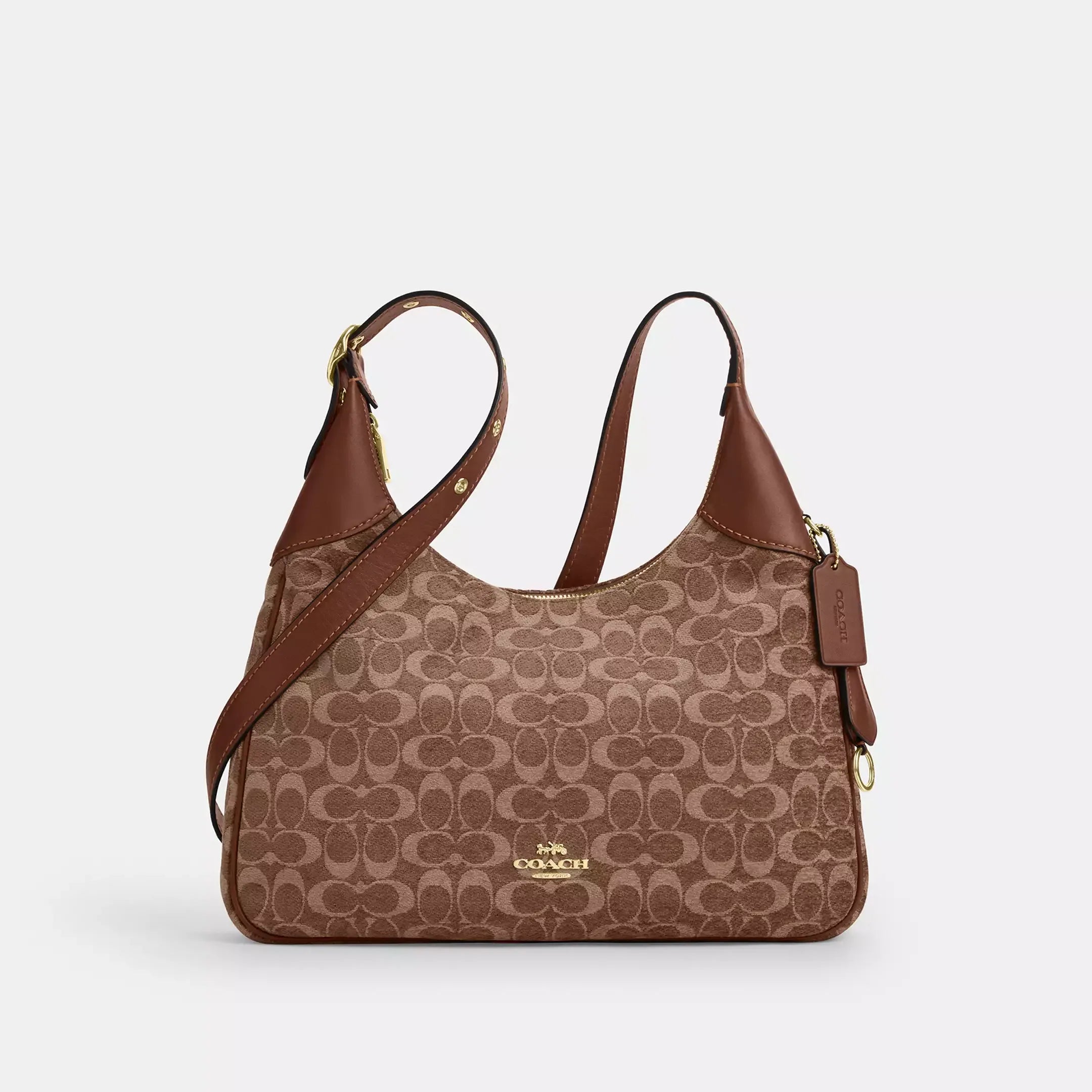 Coach Ella Shoulder Bag In Signature Chenille