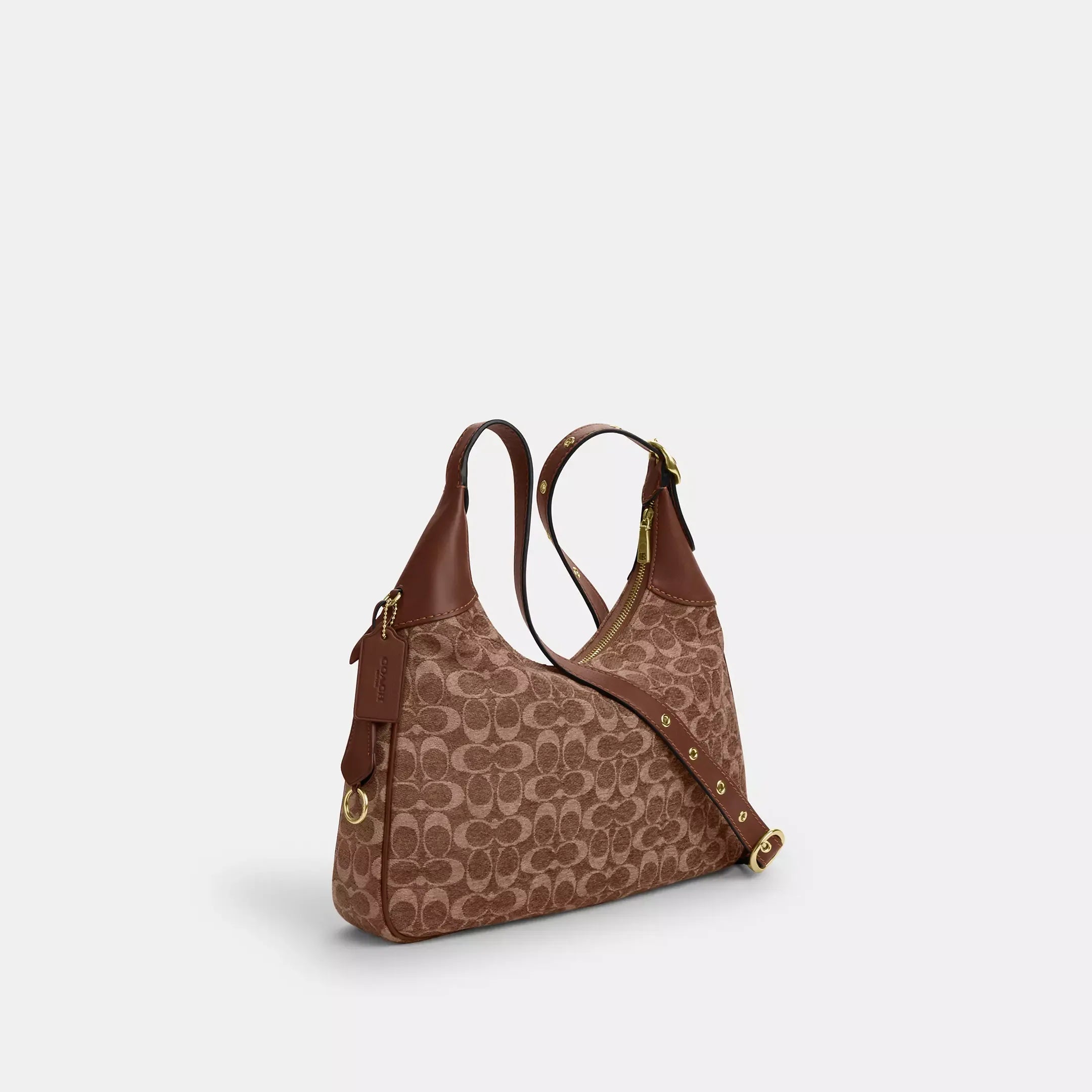 Coach Ella Shoulder Bag In Signature Chenille