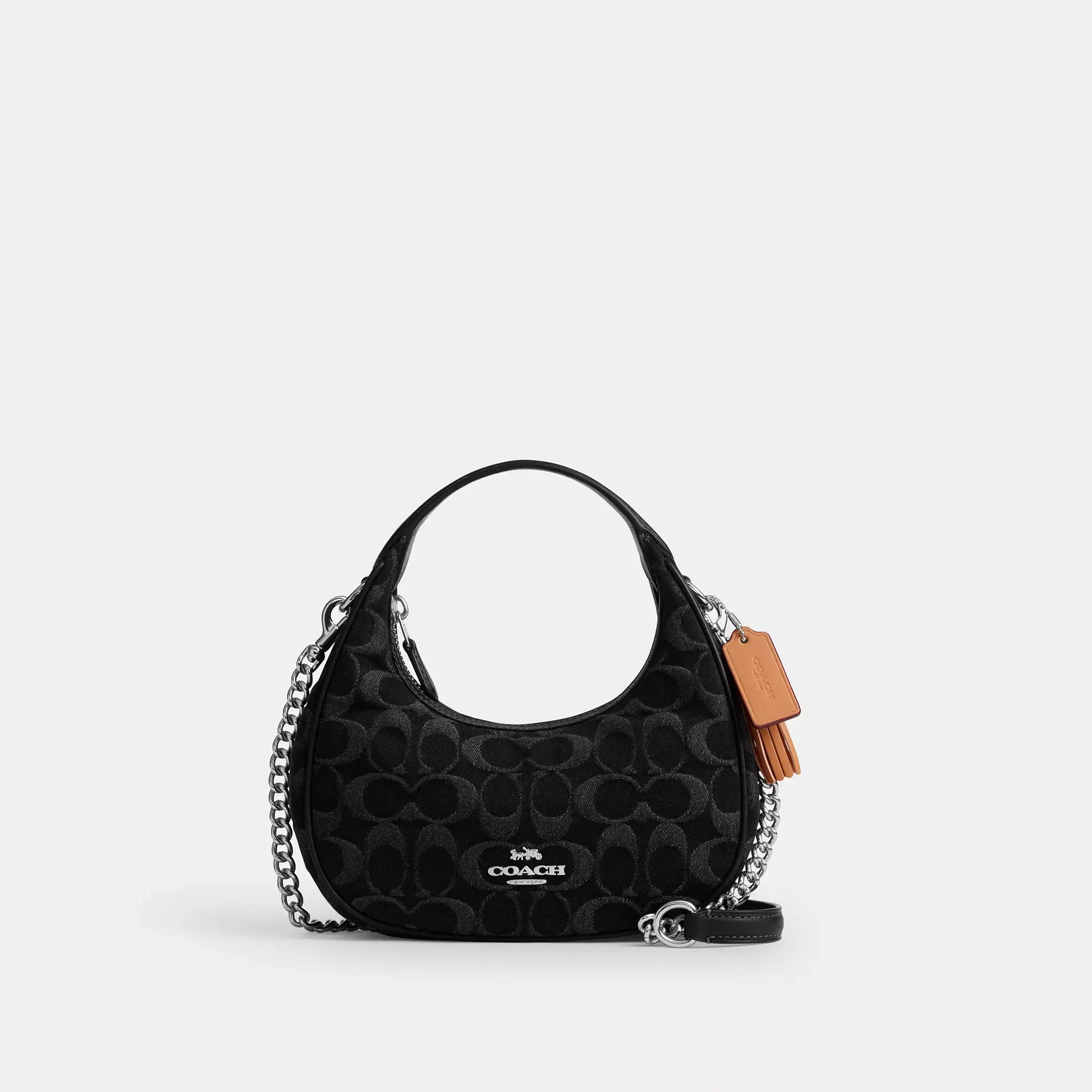 Coach Carmen Mini Crossbody Bag In Signature Denim