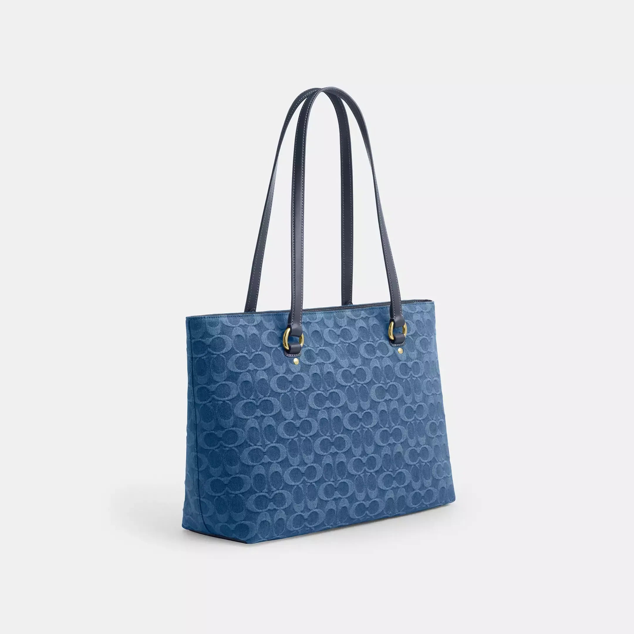 Coach Station Tote Bag In Signature Denim