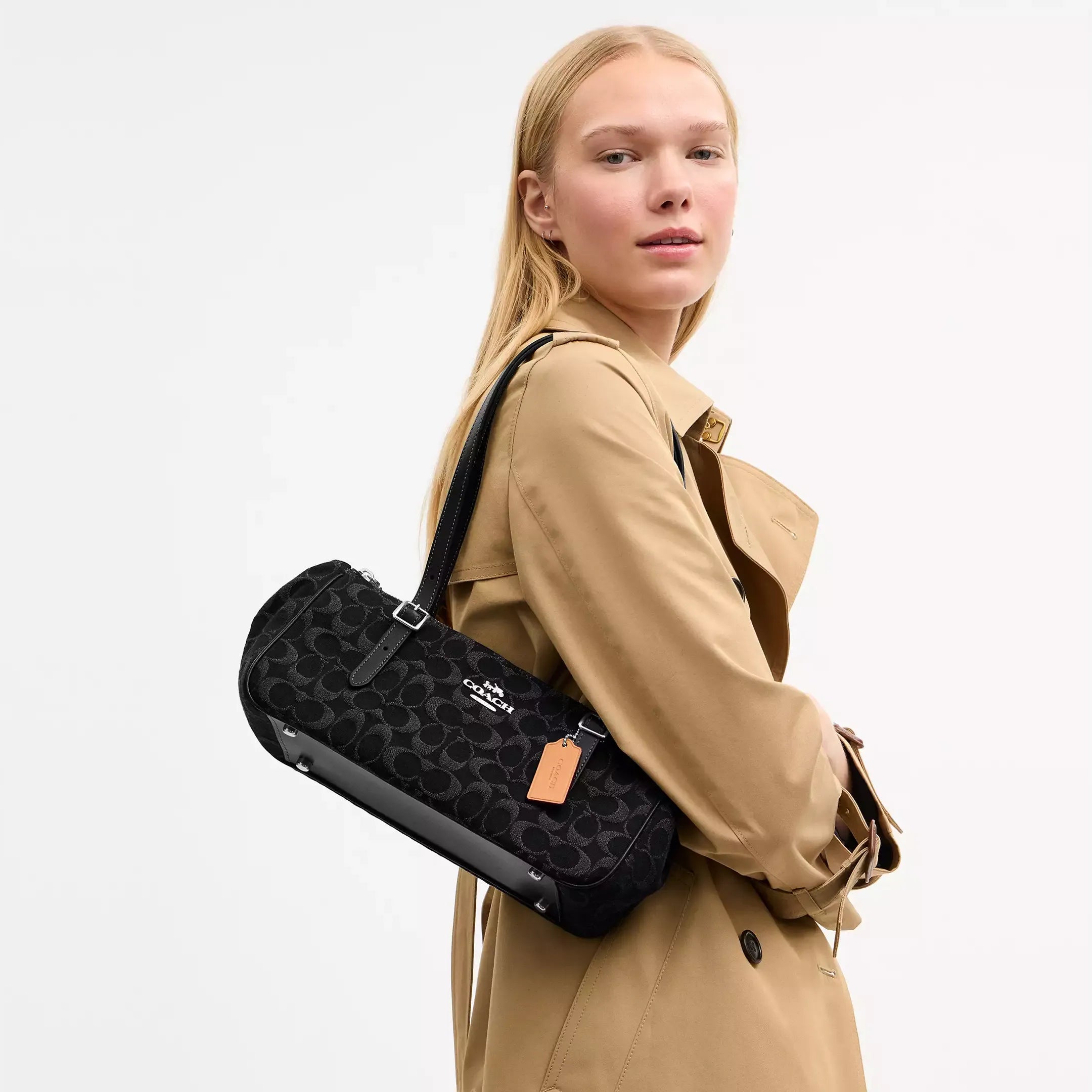 Coach Asher Shoulder Bag In Signature Denim