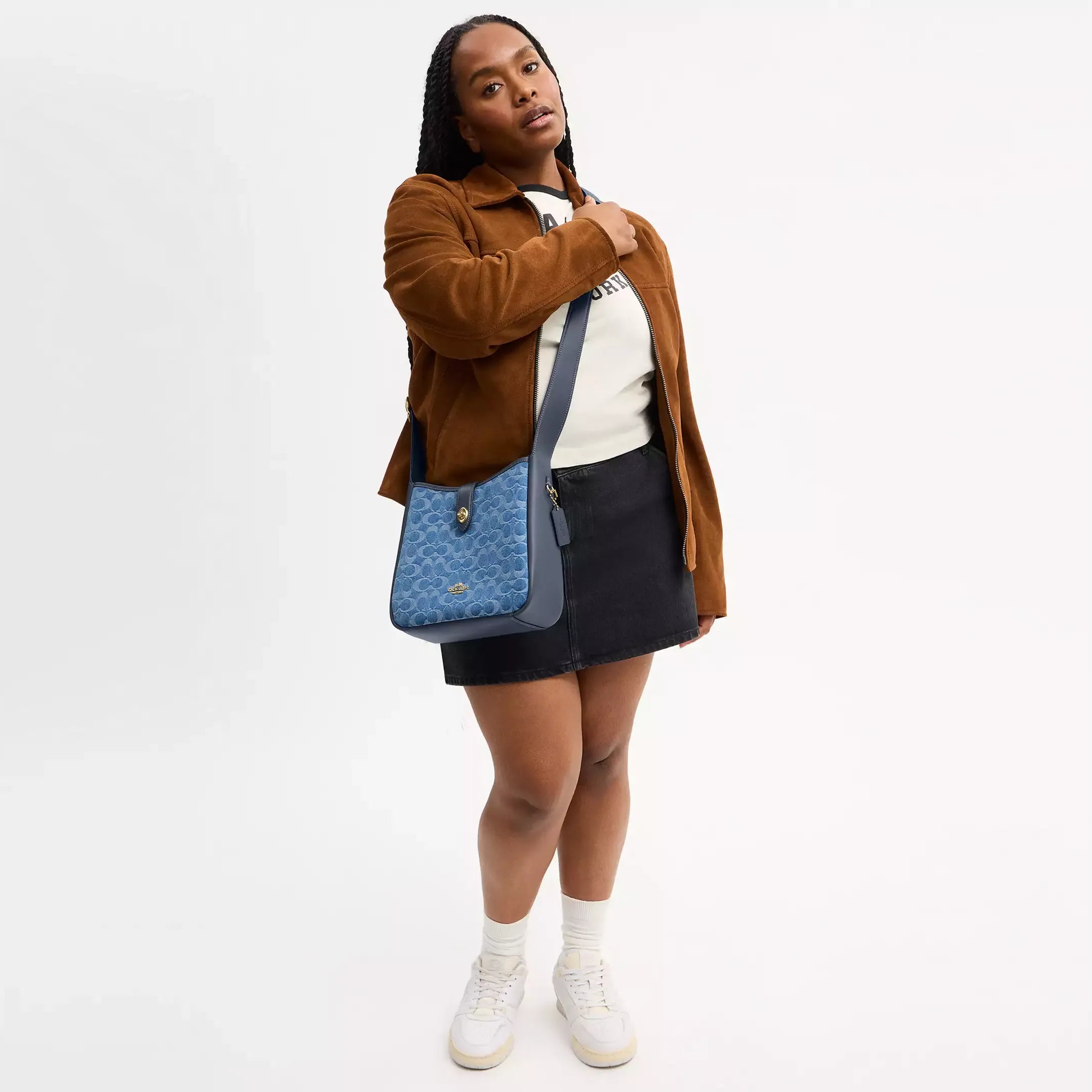 Coach Hadley Convertible Crossbody Bag In Signature Denim