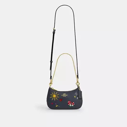 Coach Teri Mini Crossbody Bag With Embroidery