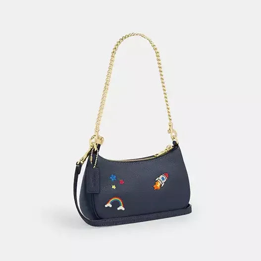 Coach Teri Mini Crossbody Bag With Embroidery