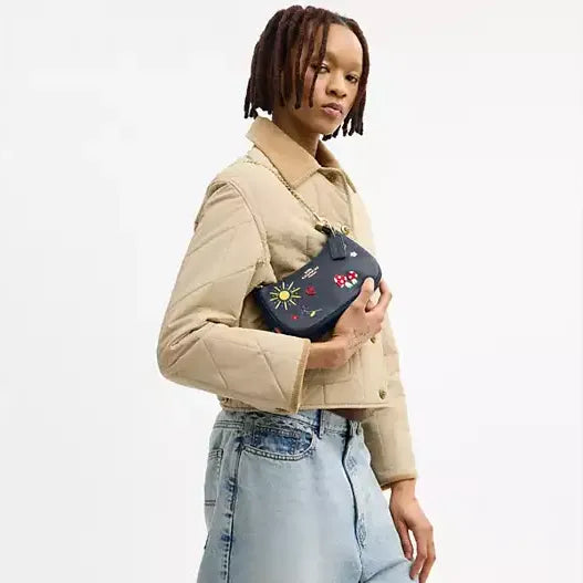 Coach Teri Mini Crossbody Bag With Embroidery