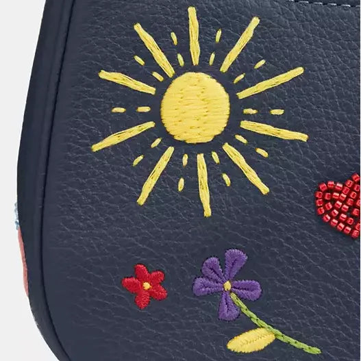 Coach Teri Mini Crossbody Bag With Embroidery