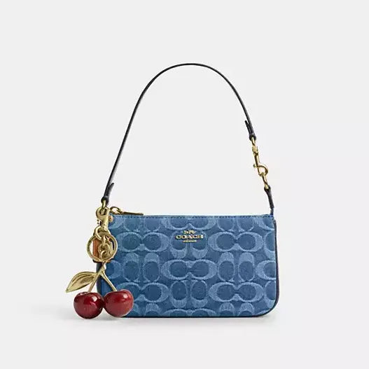 Coach Nolita 19 In Signature Denim