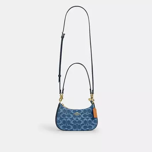 Coach Teri Mini Crossbody Bag In Signature Denim