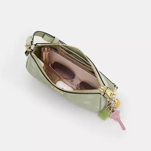 Coach Nolita 19 With Floral Print And Bow