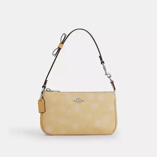 Coach Nolita 19 With Floral Print And Bow
