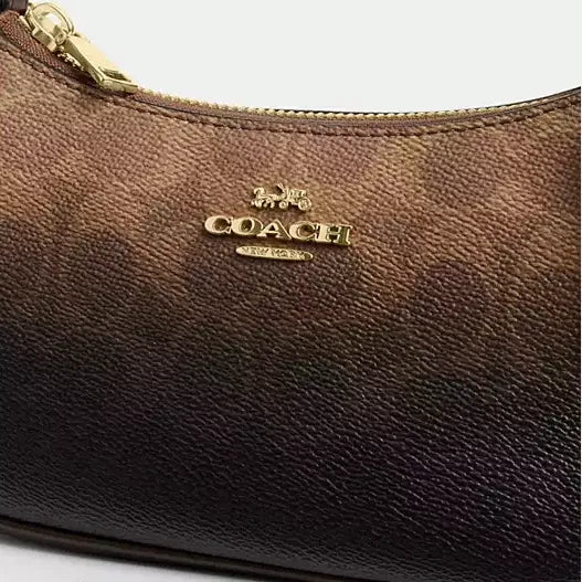 Coach Teri Mini Crossbody Bag In Ombre Signature Canvas