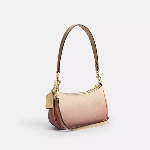 Coach Teri Mini Crossbody Bag In Ombre Signature Canvas