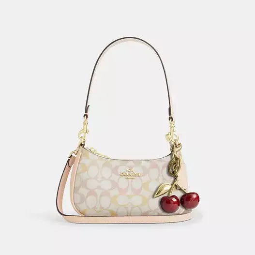 Coach Teri Mini Crossbody Bag In Signature Canvas
