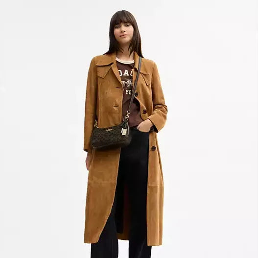 Coach Teri Shoulder Bag In Loved Signature Canvas With Charms