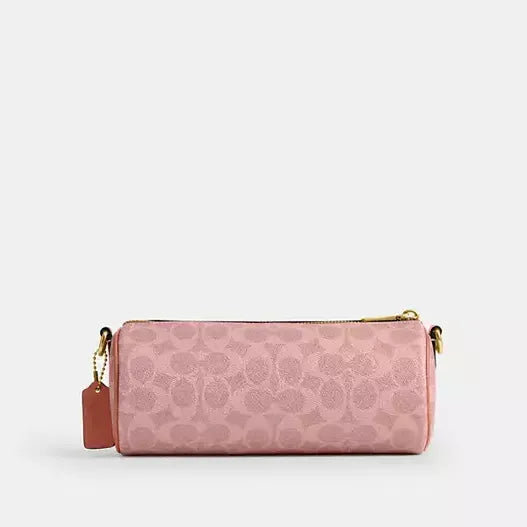 Coach Barrel Bag In Signature Canvas
