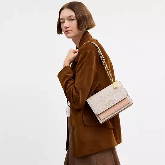 Coach Klare Crossbody Bag In Signature Canvas