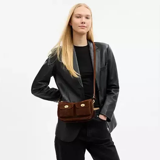 Coach Twin Turnlock Waverly Bag