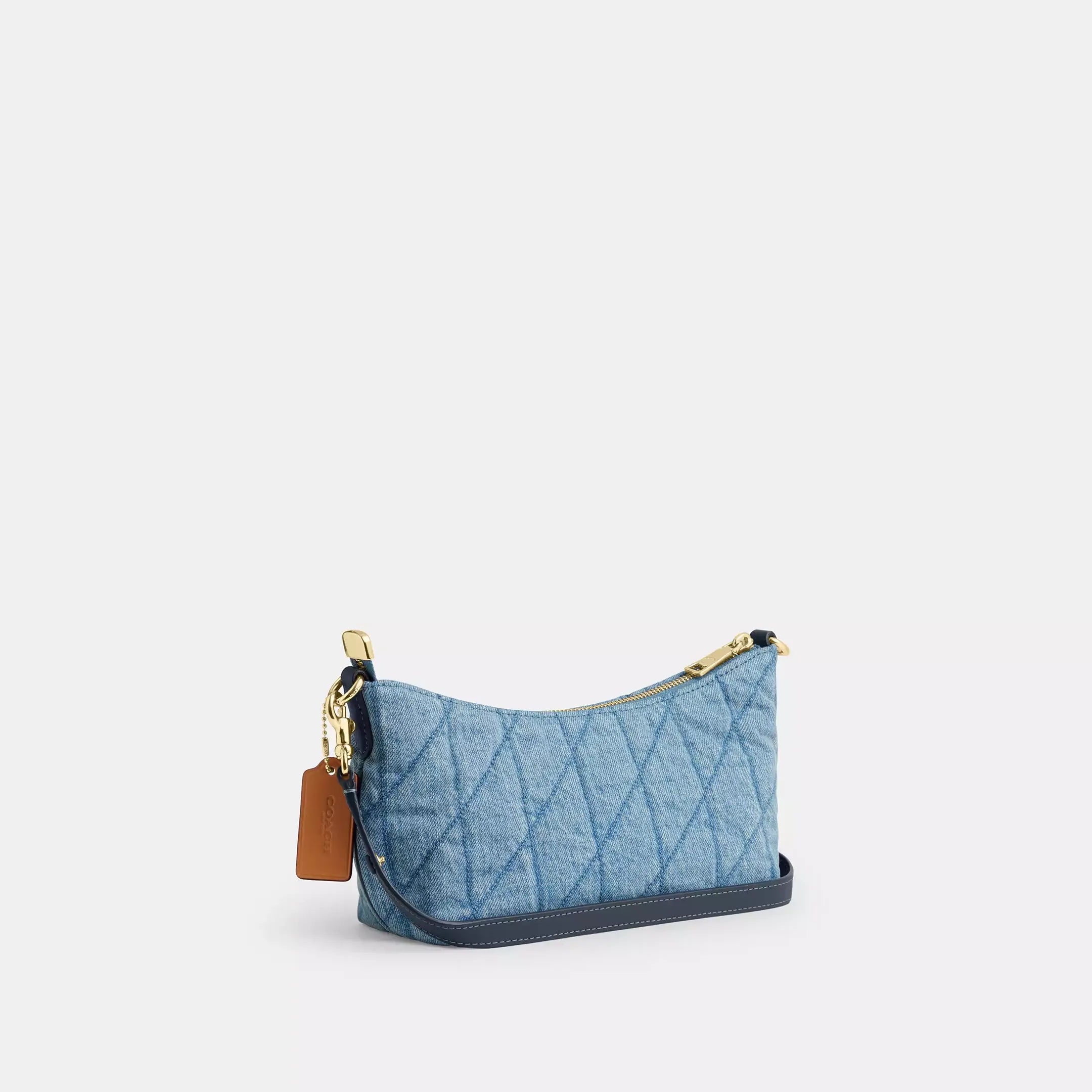 Coach Caitlin Shoulder Bag With Quilting