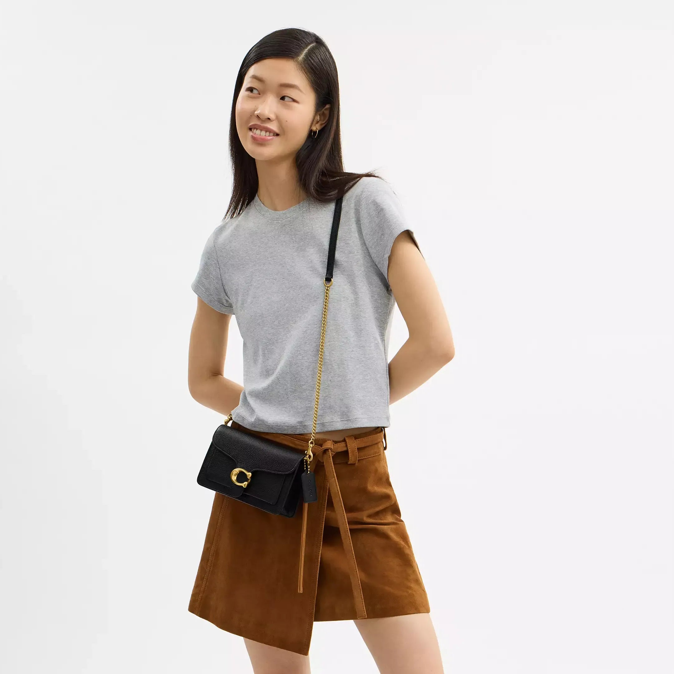 Coach Tabby Chain Clutch
