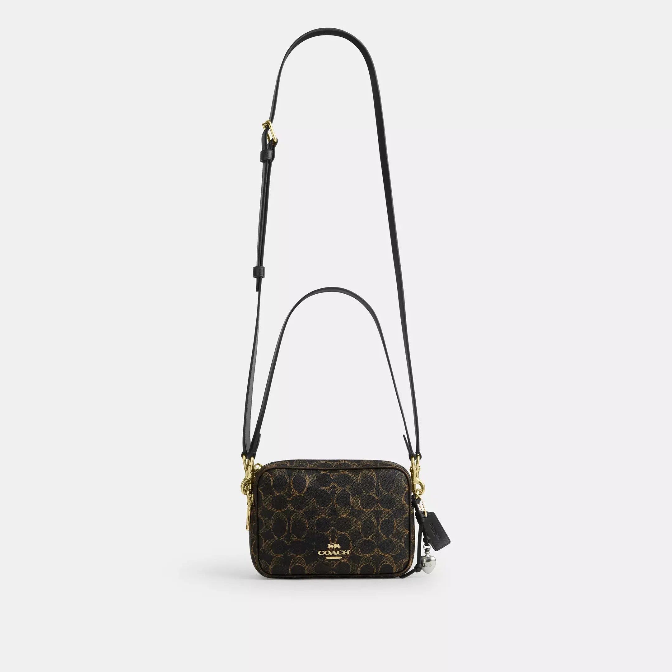 Coach Mini Carey Crossbody Bag In Loved Signature Canvas