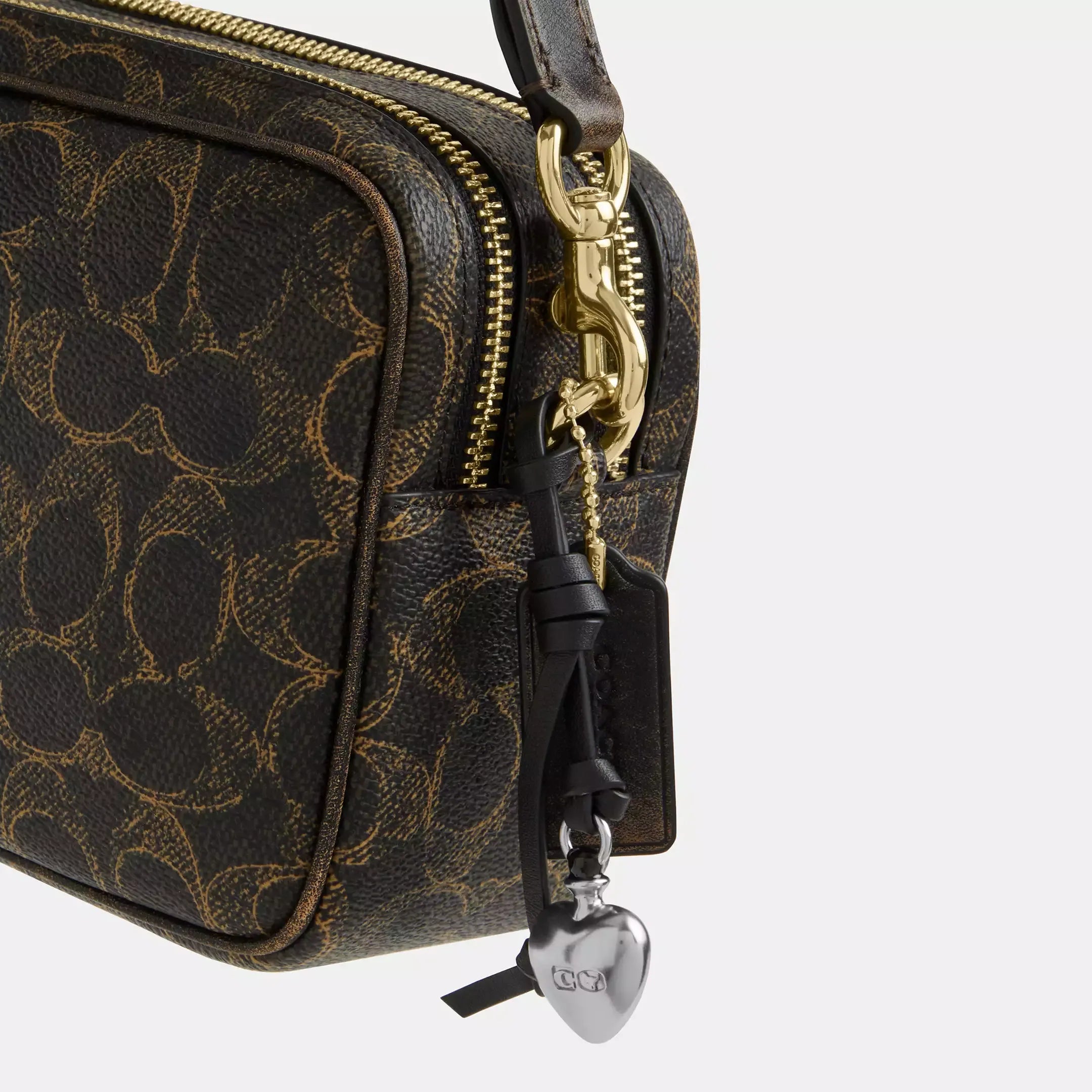 Coach Mini Carey Crossbody Bag In Loved Signature Canvas
