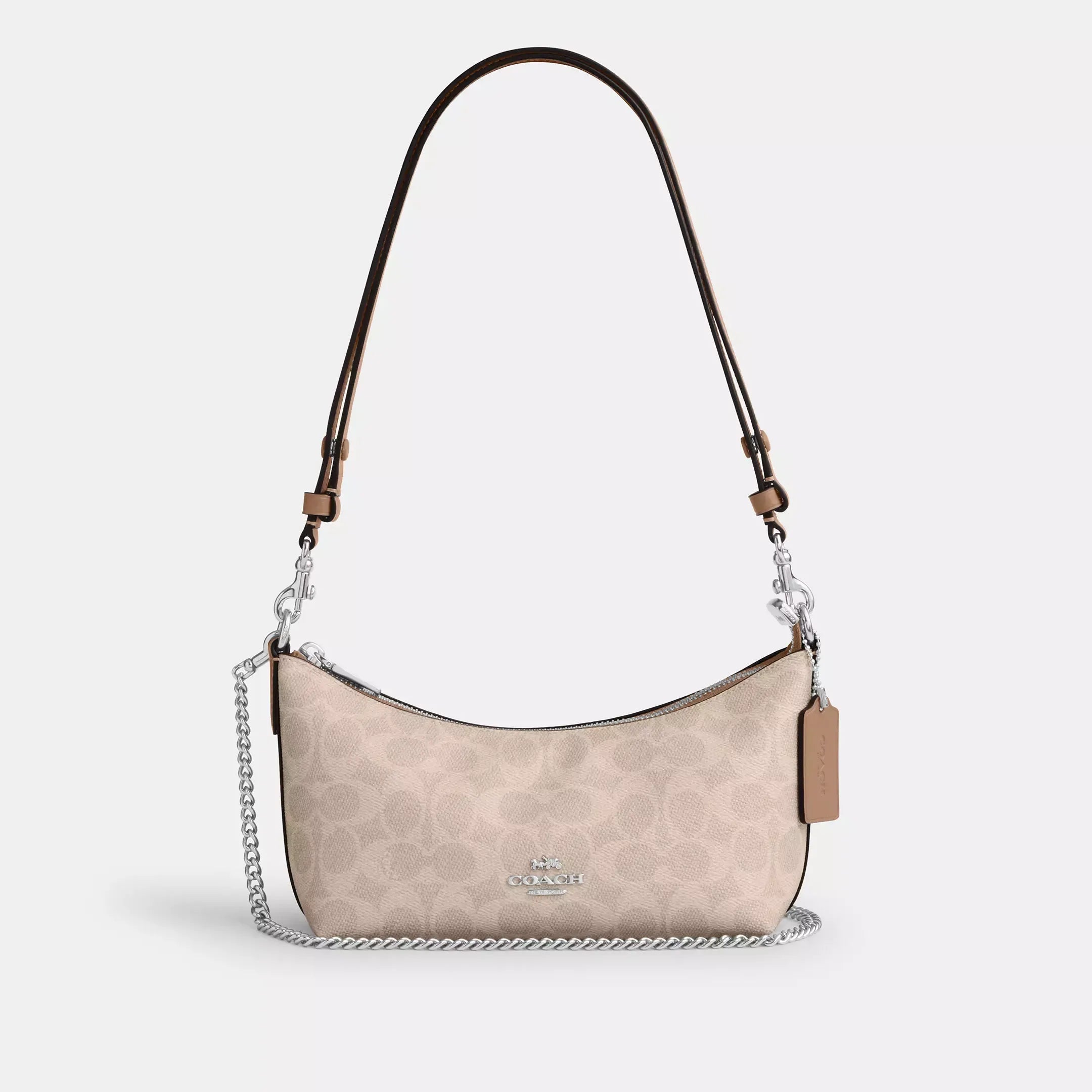 coach Caitlin Shoulder Bag In Signature Canvas