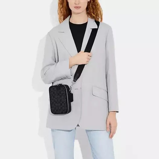 Coach Stanton Crossbody Bag In Signature Jacquard