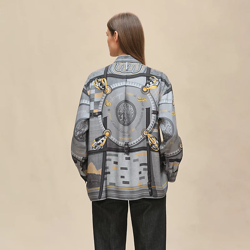 Hermès "Coloriages de Jour" shirt
