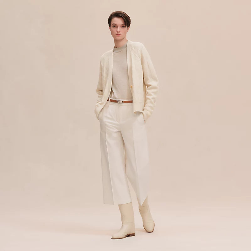 Hermès Cropped pants