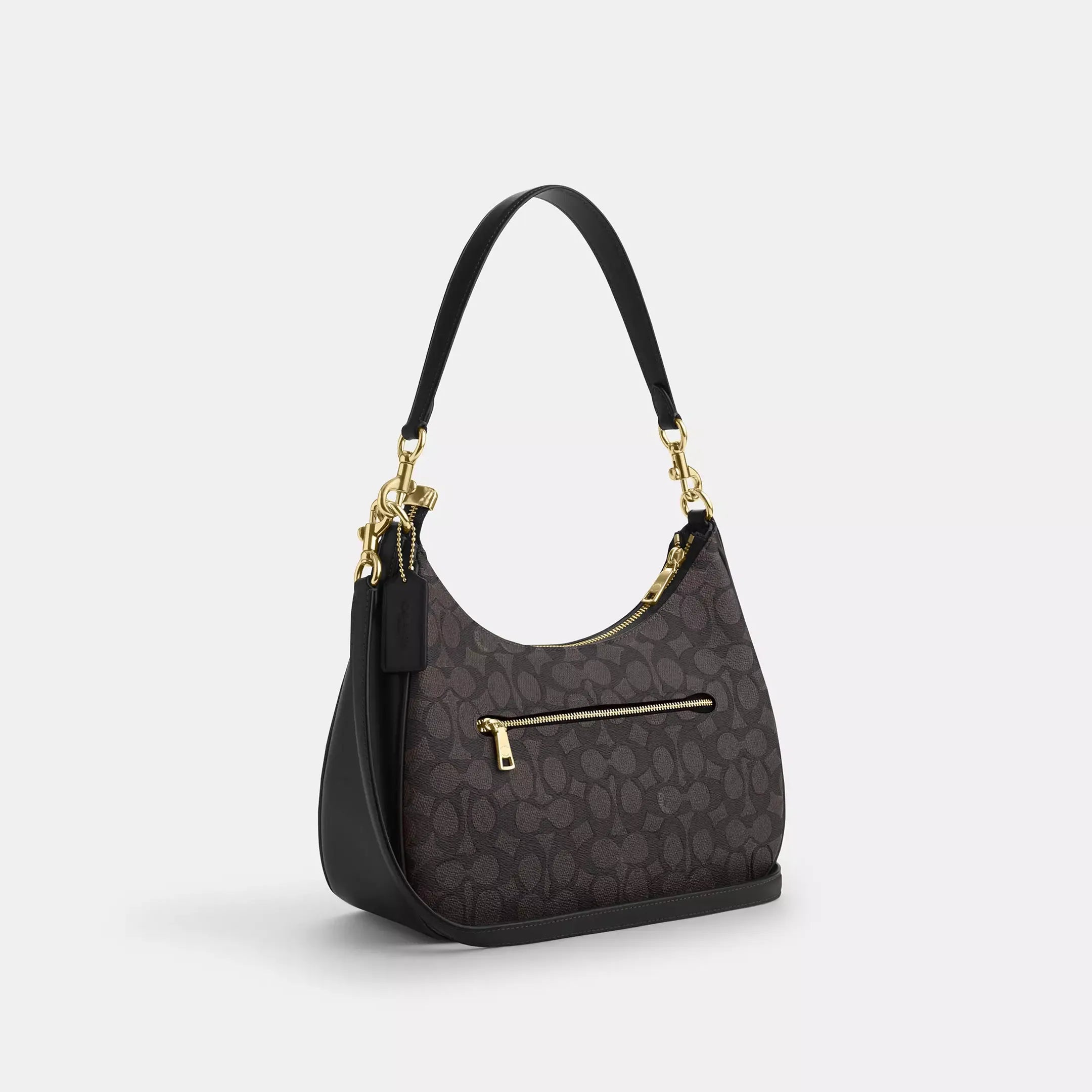 Coach Teri Hobo Bag In Signature Canvas