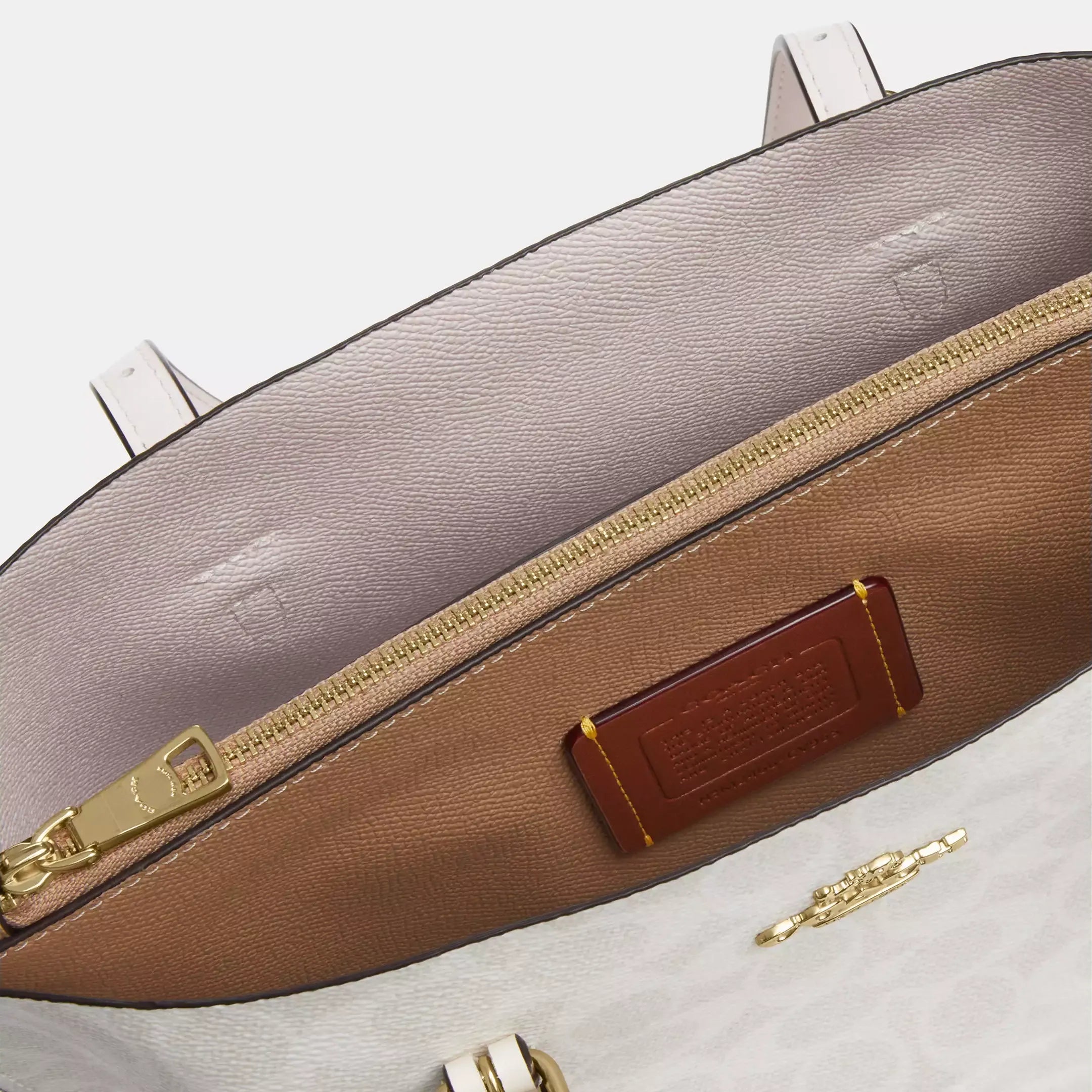Coach Mollie Tote Bag 25 In Signature Canvas