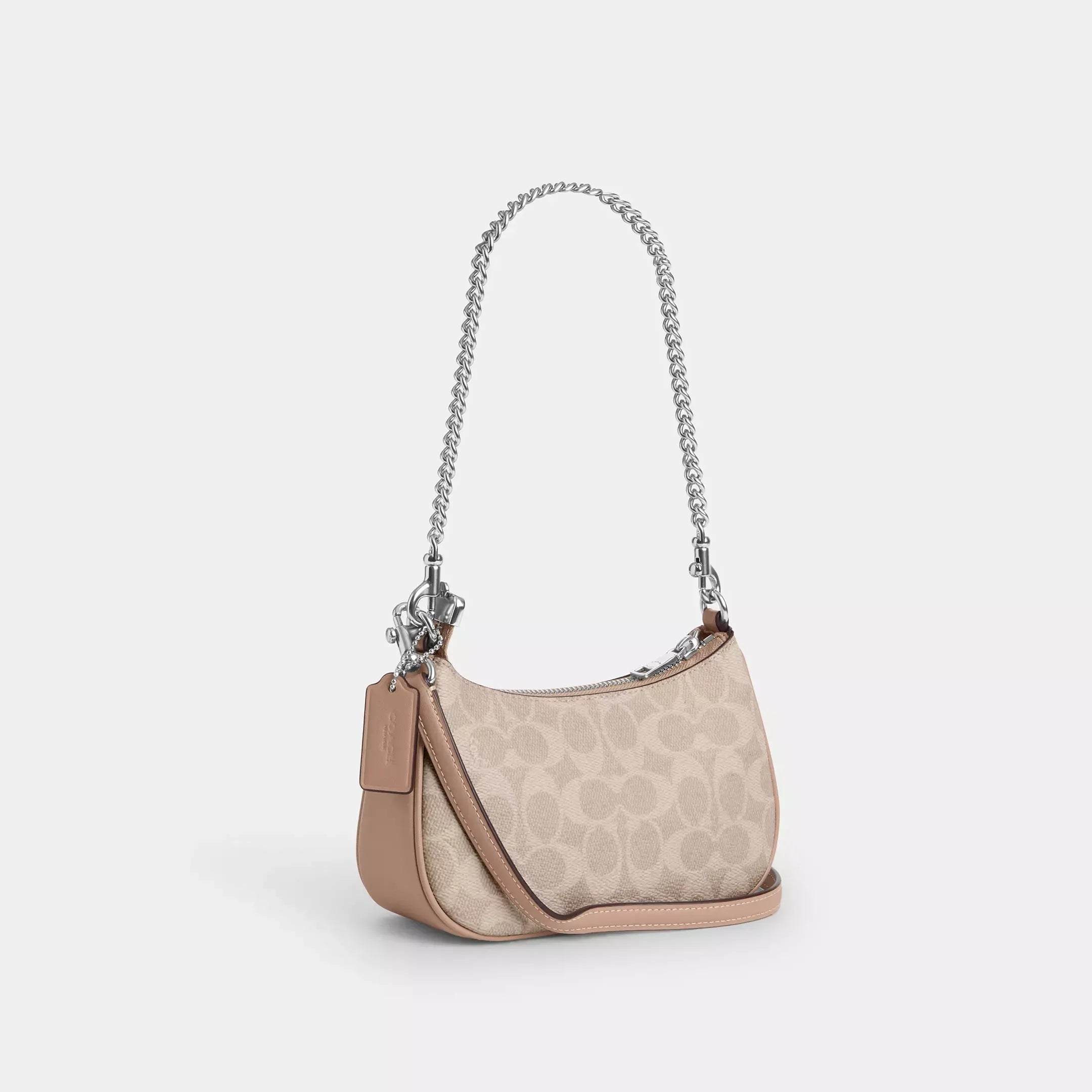 Coach Teri Mini Crossbody Bag In Signature Canvas
