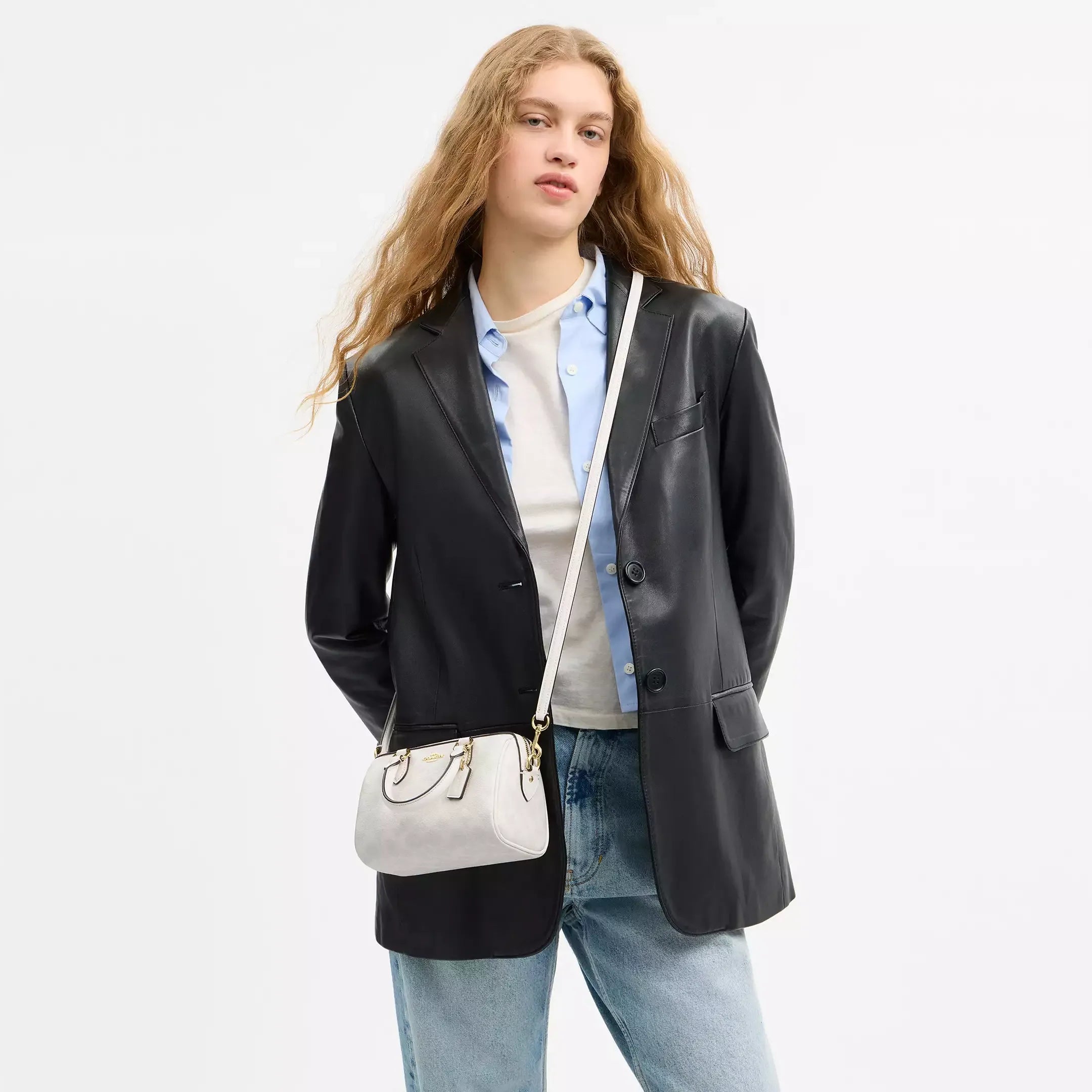 Coach Mini Rowan Crossbody Bag In Signature Canvas